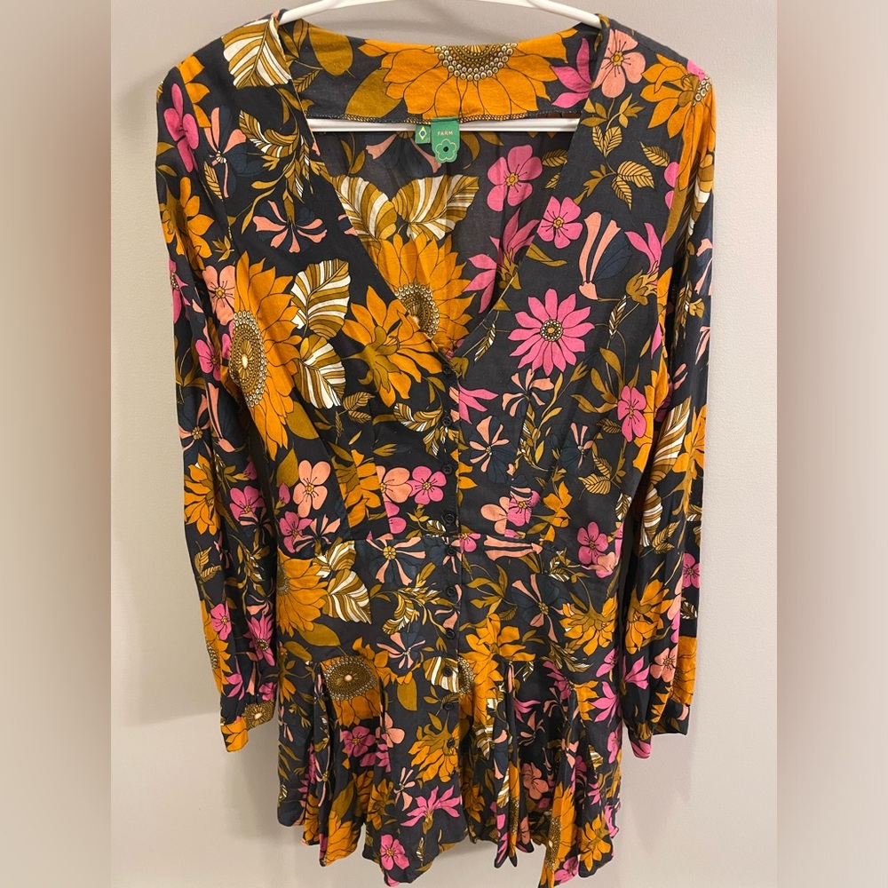 Farm Rio Floral Dress